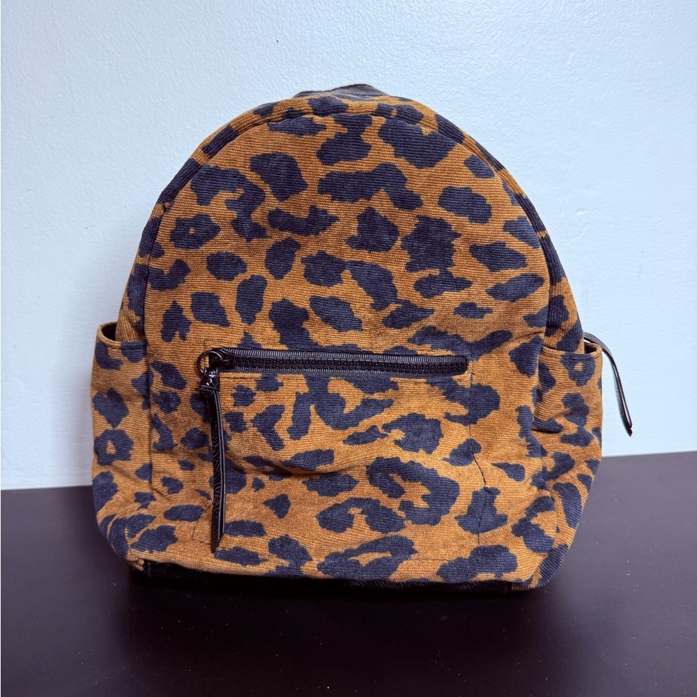Leopard Print Backpack - Picture 2 of 2